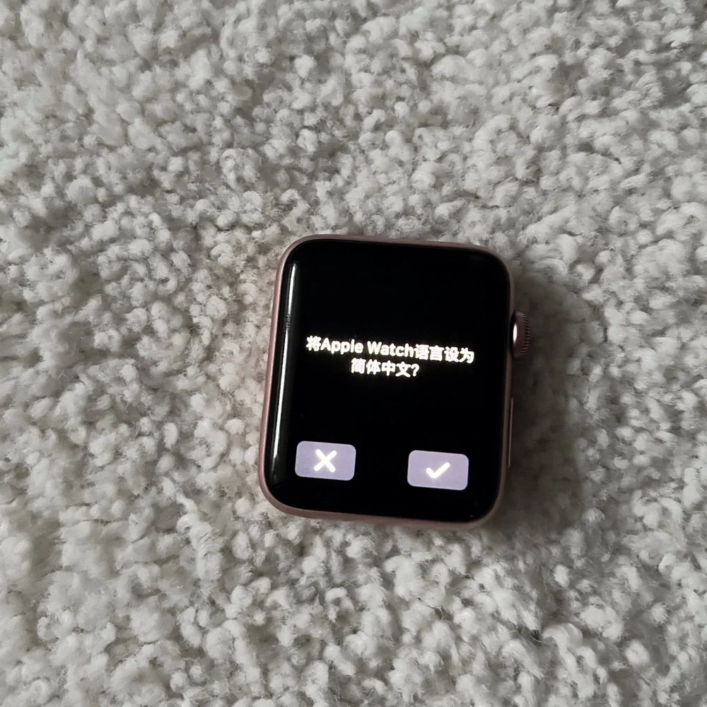 Apple Watch Series 2 42mm Aluminum Rose Gold Smartwatch
